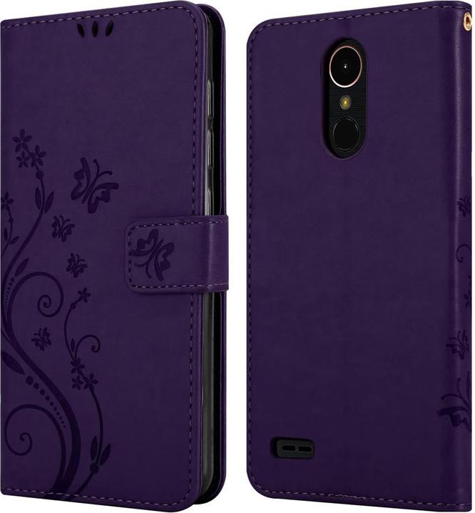 Produktbild Cadorabo Flower Book Hülle (LG K10 (2017))