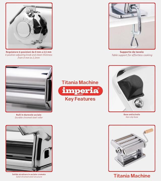 Produktbild Imperia Titania IPASTA Nudelmaschine