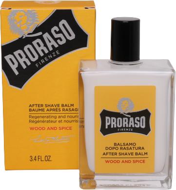 Actual product image Proraso Wood & Spice (Aftershave balm, 100 ml)