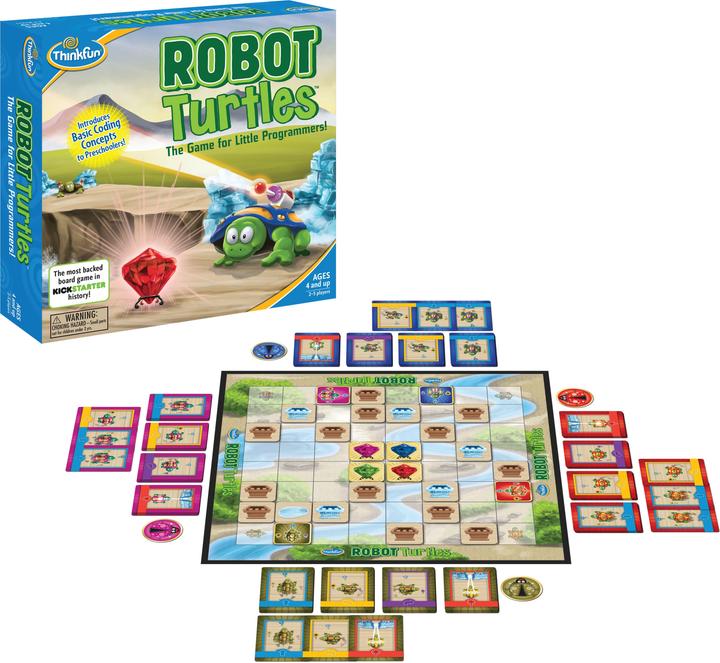 Image du produit Thinkfun Jeu de logique Think Fun - Robot Turtles (EN) (Anglais)