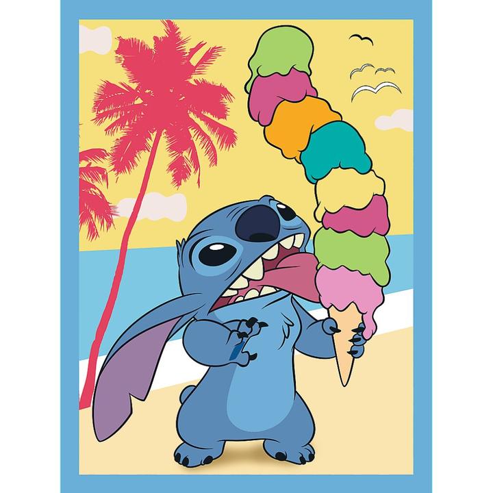 Produktbild Trefl 2 in 1 Puzzles + Memo - Lilo & Stitch (48 Teile)