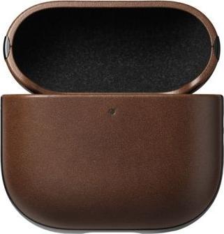 Produktbild Nomad Modern Leather Case Airpods 4 Brown (Kopfhörer Tasche)