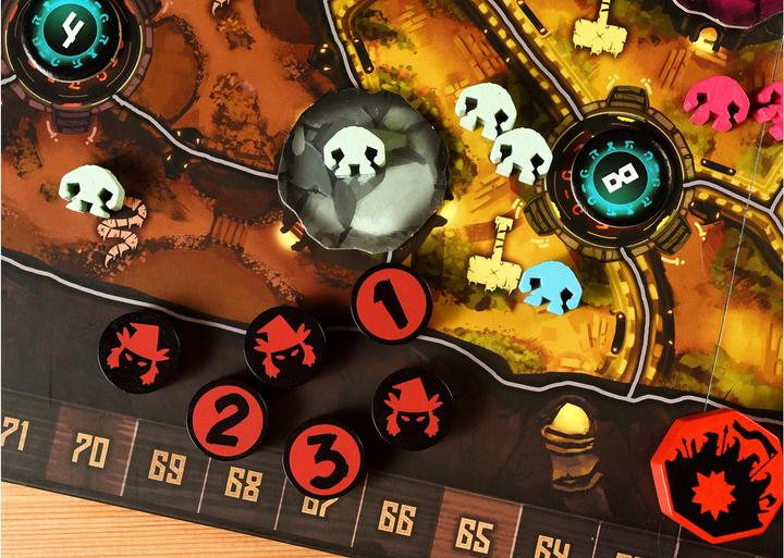 Actual product image Skellig Games SKE48011 - Der Fall des Bergkönigs, Brettspiel, 1-5 Spieler, ab 13 Jahre, (DE-Ausgabe) (German)