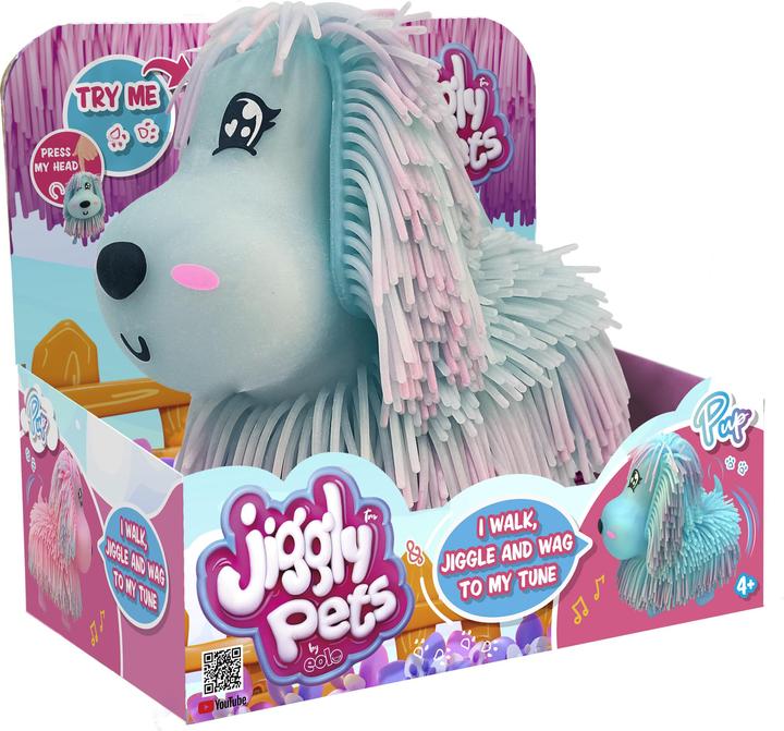 Actual product image Spectron Jiggly Pets Elektronischer Welpe Blau (18 cm)