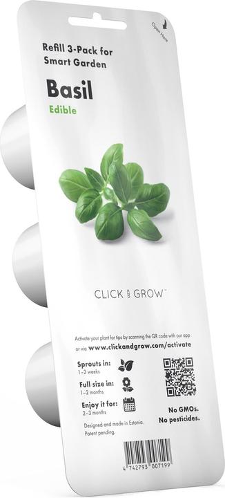 Actual product image Click and Grow Basil (Herb seeds)