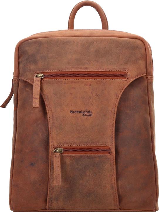 Greenland Nature Montenegro City Rucksack Leder 32 cm (7 l)