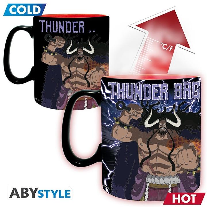 Image du produit ABYstyle One Piece Monkey Farbwechselnder Becher (460 ml, 1 x)
