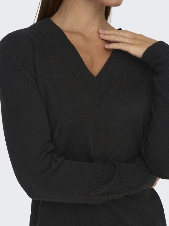 Produktbild JdY V-Ausschnitt Strickkleid (XXL)