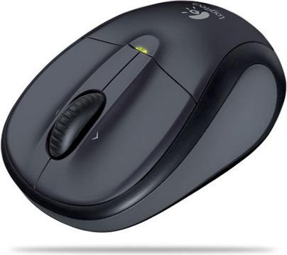 Produktbild Logitech V220 Cordless Optical Maus für Notebooks, Schwarz (Kabellos)