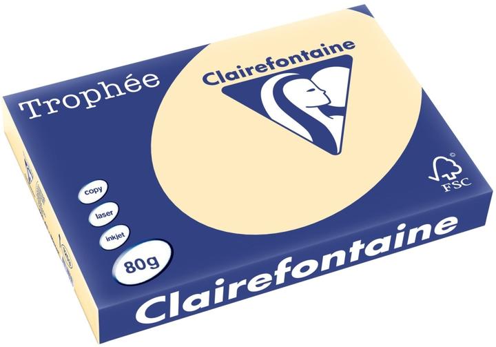 Clairalfa Multifunktionspapier Troph‚e, A3, 80 g/qm, chamois (80 g/m², 500 x, A3)