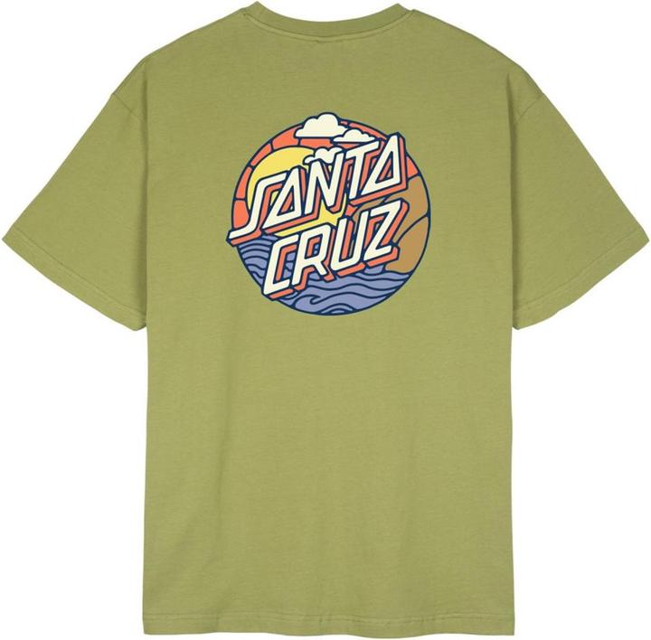 Santa Cruz Cliff View Dot T-Shirt (M)