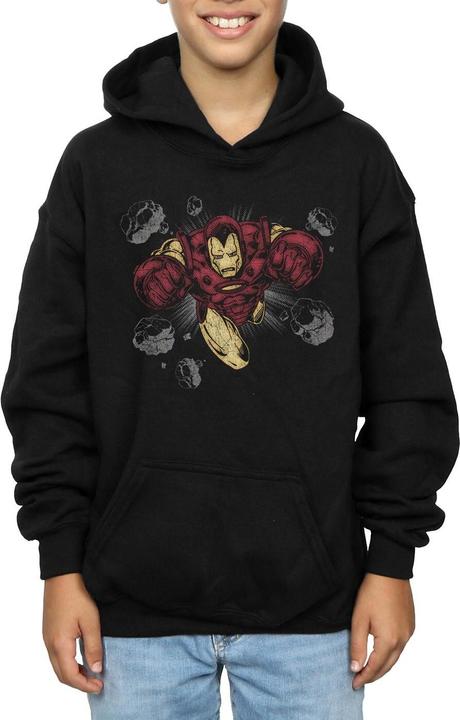 Produktbild Iron Man Rocks Kapuzenpullover Jungen (128)