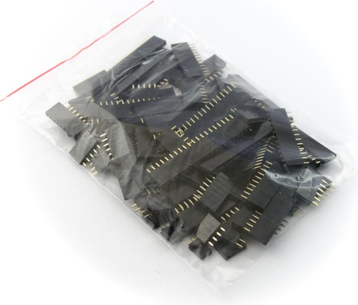 Produktbild Purecrea Stiftleisten / Buchsenleiste Set Female Pin RM 2.54 mm / 100 Stk.