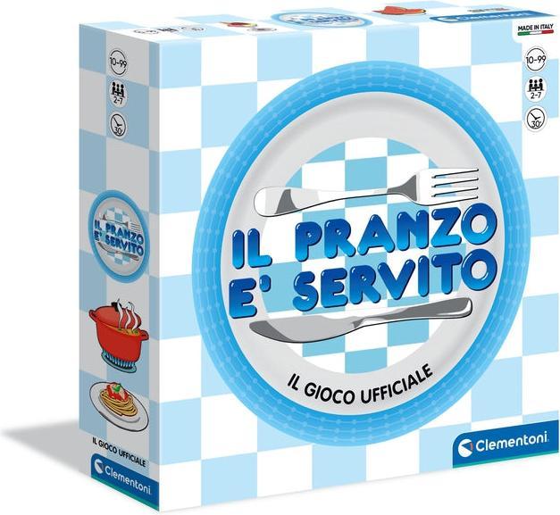 Produktbild Clementoni Mein erstes LUNCH  GEDECKT 30 min Brettspiel Familie (Italienisch)