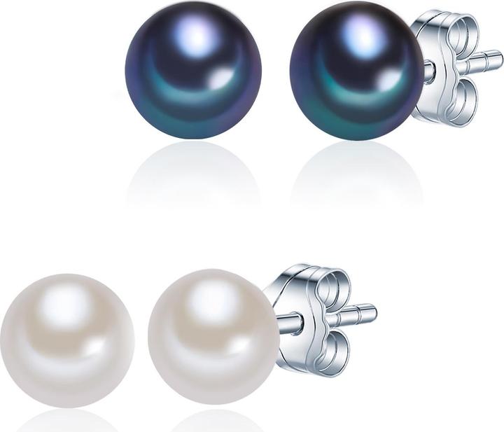 Produktbild Valero Pearls Damen Sterling Silber Süsswasser-Zuchtperle silber - 3332 (Sterling Silber)