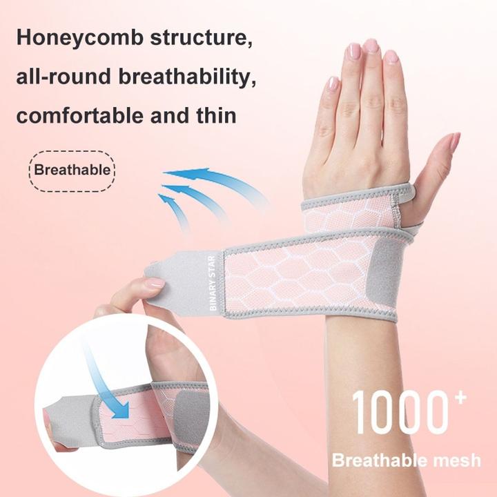 Actual product image König Design Bandage Sports wristbands Breathable Adjustable Wrist bandage Tendon protection