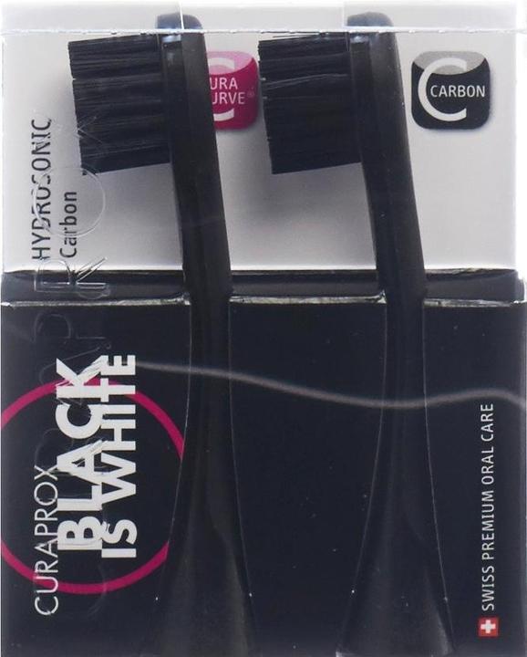 Image du produit Curaprox Hydrosonic Noir est Blanc (2 x)