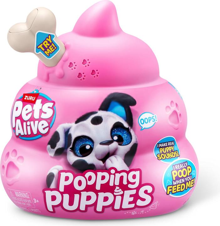 Produktbild Zuru Pets Alive-Pooping Puppies- Series 1 (28 cm)