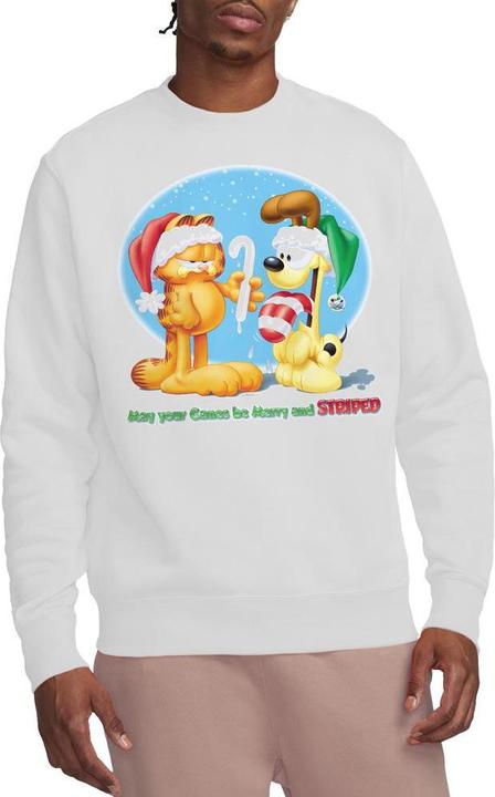 Immagine prodotto Garfield Merry And Striped Felpa Adulto Unisex (L)