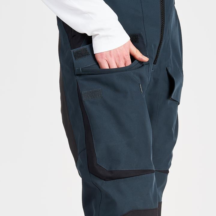 Image du produit Tribord Salopette de navigation femme - 500 gris foncé (M)