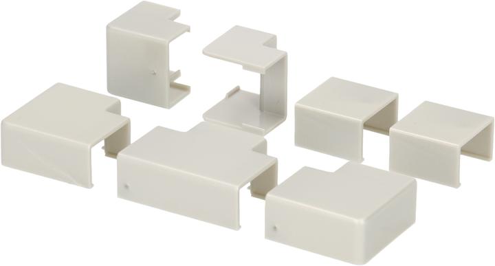 Image du produit Inofix Connecteurs Plasfix 16x10mm assortis 7 pièces (Conduit, 100 cm)