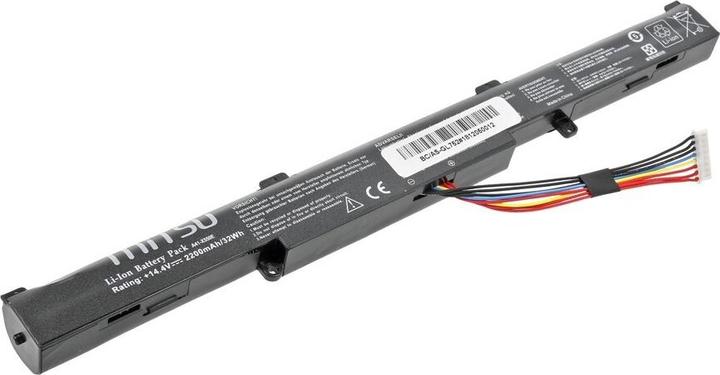Immagine prodotto Mitsu BATTERIA BC/AS-GL752 (ASUS 2200 MAH 32 WH) (4 Celle, 2200 mAh)