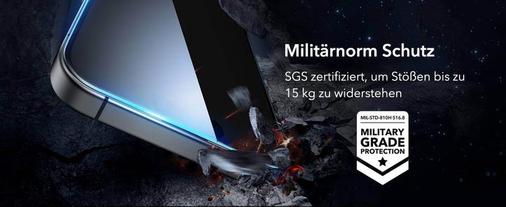 Produktbild ESR Tempered-Glass Displayschutz (1 Stück, Apple iPhone 16 Pro Max)