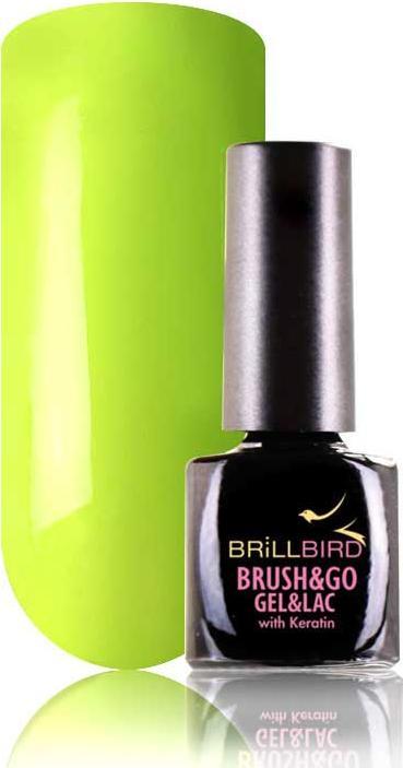 Immagine prodotto BrillBird Brush & go Gel&lac GoGL 75 - 8ml (Smalto per unghie effetto gel)