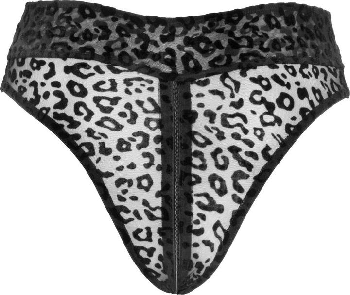 Productafbeelding Noir Handmade Luipaard vlokpanty (M)