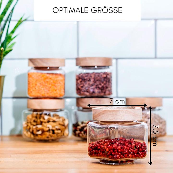 Image du produit Econovo Set de pots à épices (0.22 l)