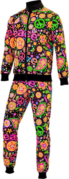 Actual product image Widmann années 70 - Peace & Love Tenue de sport (XXL)