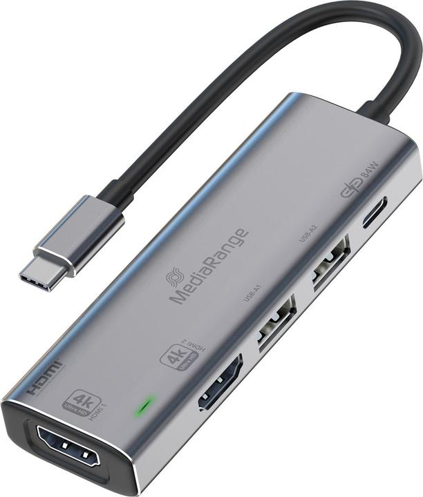 MediaRange MRCS511 (USB-C, 5 Ports)