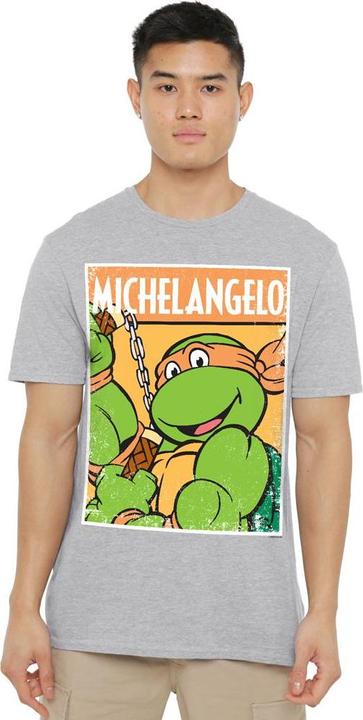 Immagine prodotto Teenage Mutant NT Maglietta Michelangelo Uomo (XXL)