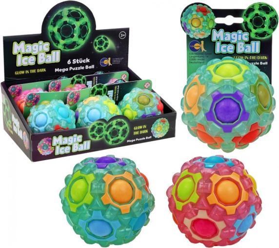 Produktbild Fun trading Magic Ice Ball der Knobel-Ball Glow in the dark