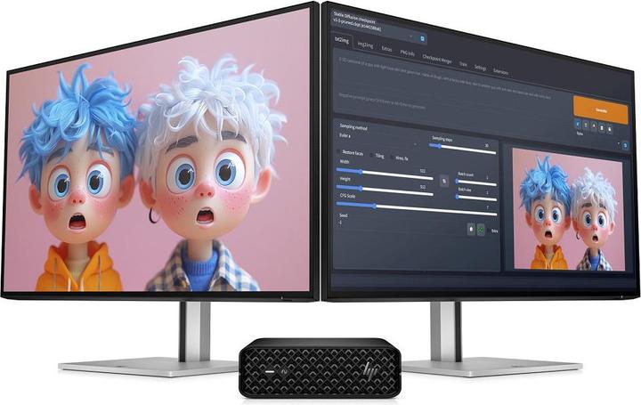Immagine prodotto HP Z2 Mini G1a AMD Ryzen AI Max PRO 390 32GB 1TB/SSD W11P 3J Gar (DE) (32 GB, 1000 GB)