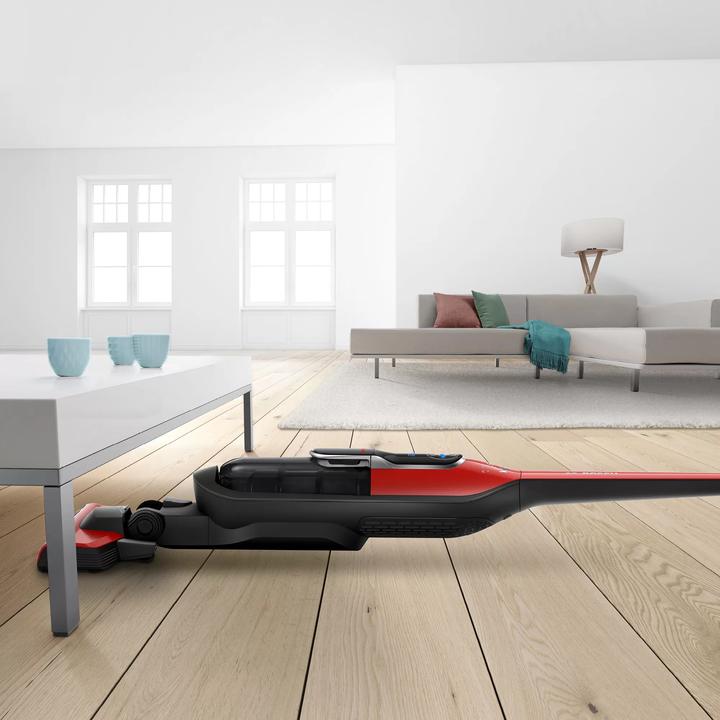 Actual product image Bosch Hausgeräte Series 6 BCH86PET2 stick vacuum/electric broom Bagless Black, Red