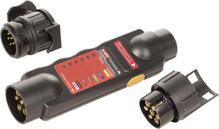 Actual product image HP Autozubehör Trailer lighting tester 7/13 pole