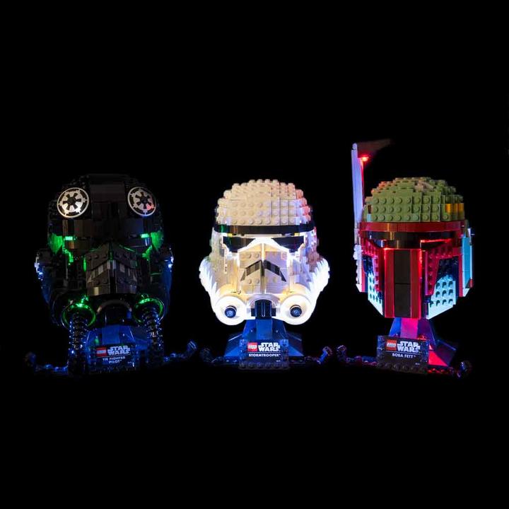 Produktbild Light my bricks LED Licht Set für LEGO Star Wars Stormtrooper Helm
