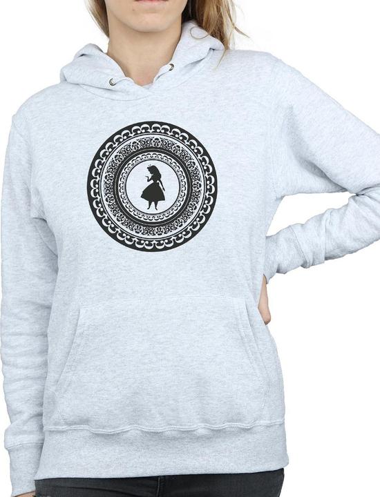 Immagine prodotto Disney Alice In Wonderland Circle Felpa con Cappuccio Donna (M)