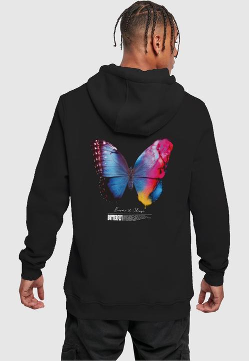 Immagine prodotto Mister Tee Felpa con cappuccio Become the Change Butterfly 2.0 - 131383 (M)