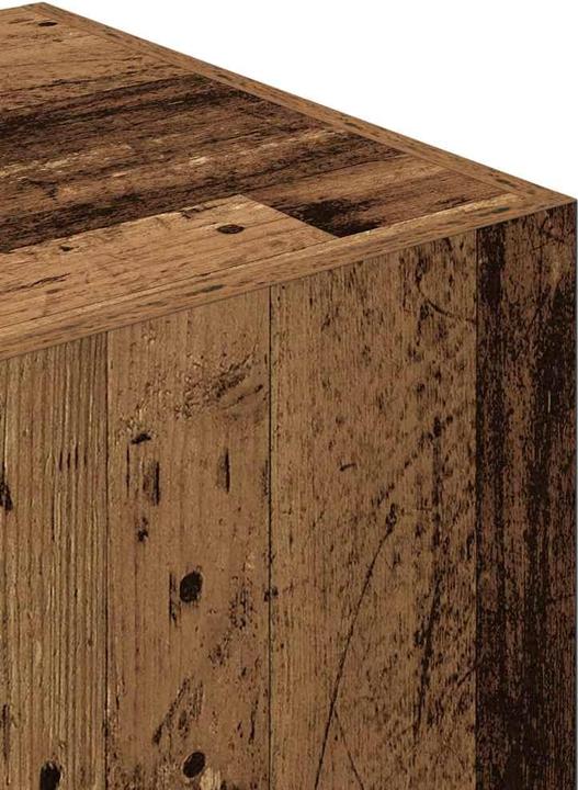 Produktbild VidaXL Kleiderschrank Altholz-Optik 80x52x180 cm Holzwerkstoff Schrank (80 x 52 x 180 cm)