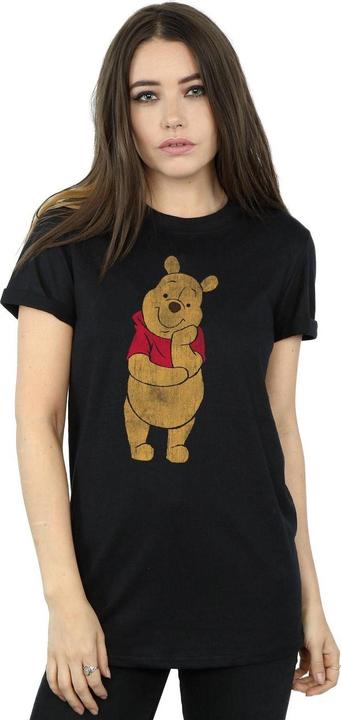 Actual product image Winnie the Pooh Womens/Ladies Cotton Boyfriend T-Shirt (XL)