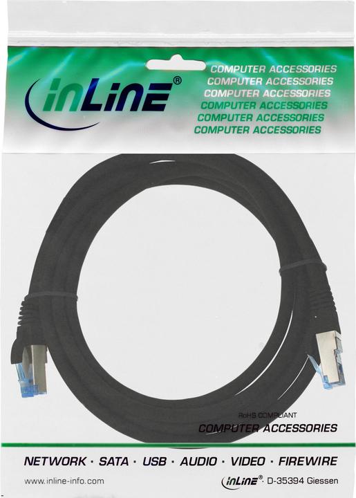 Produktbild InLine Patchkabel Cat.6A, S/FTP (PiMf), 500MHz (S/FTP, CAT6a, 1 m)