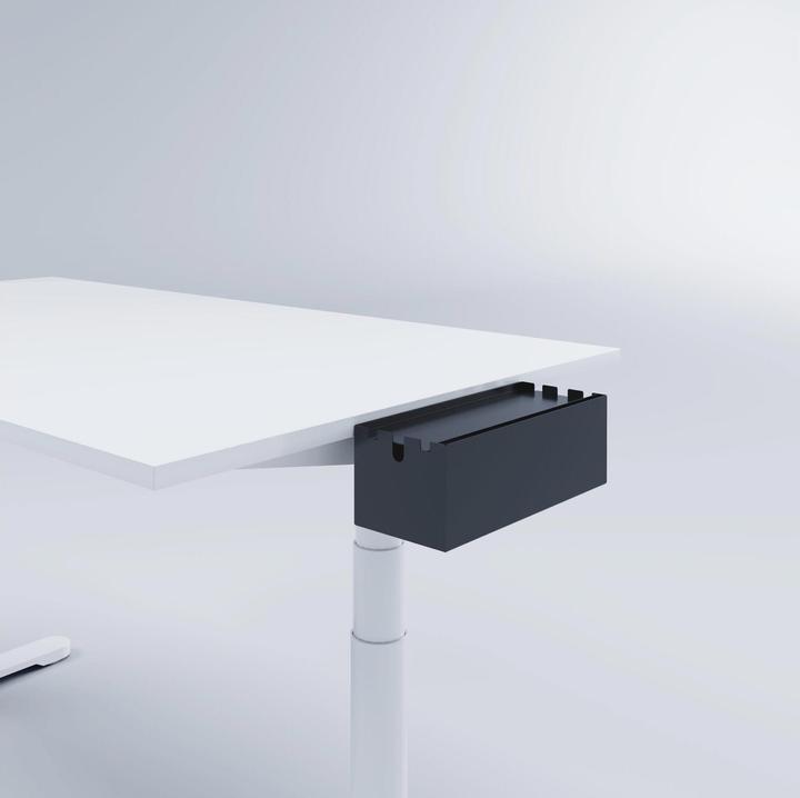 Actual product image Actiforce Multibox S incl. table top mounting kit, black (13.5 x 14.5 x 37.5 cm)