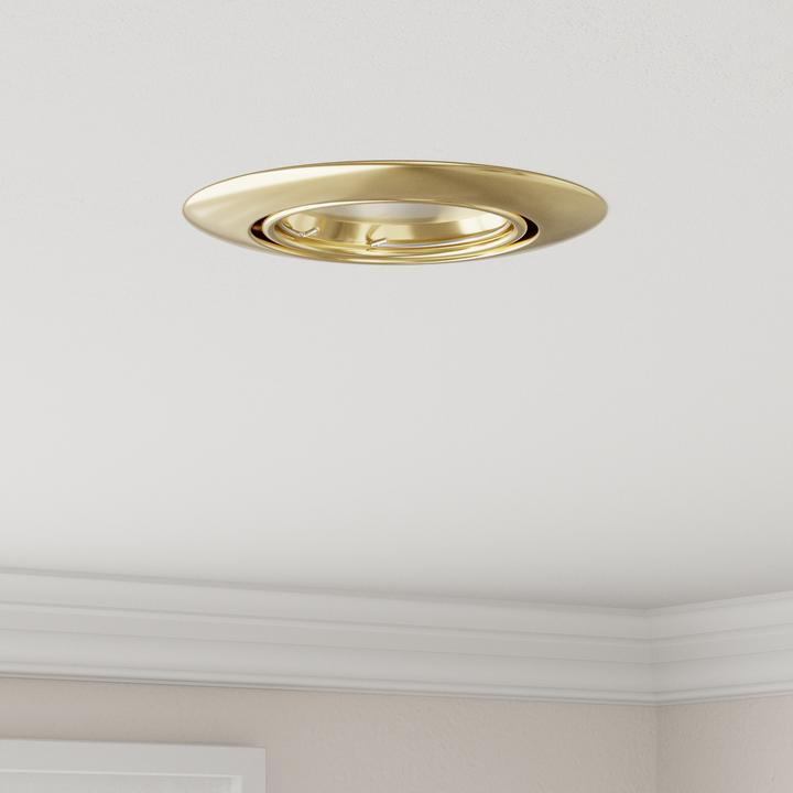 Immagine prodotto VidaXL Lampen Set von 12 Gold Metall, Kunststoff 9 cm Leichtes Gewicht (GU10)