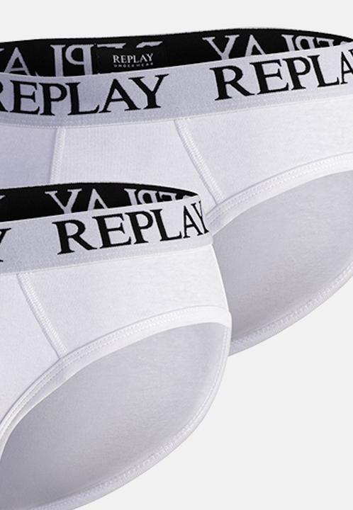 Produktbild Replay Slip SLIP Basic Cuff Logo im praktischen 2er Pack (XXL, 2er Pack)