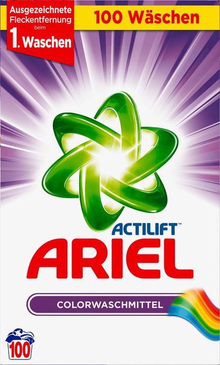 Immagine prodotto Ariel Detergente in polvere per capi colorati (100 Cicli di lavaggio, Polvere)