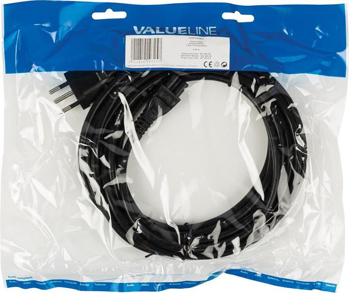 Produktbild Valueline Iec-320-C5 (5 m)