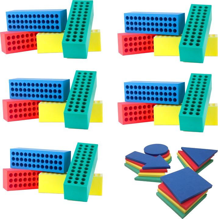BlockX Leichtathletik-Set Geoform 1 (1200 g)