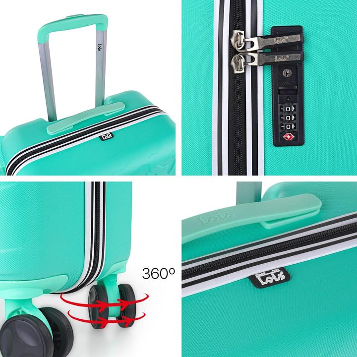 Actual product image Lois Hartschalenkoffer mit TSA-Schloss (59 l, M (50 - 90l))